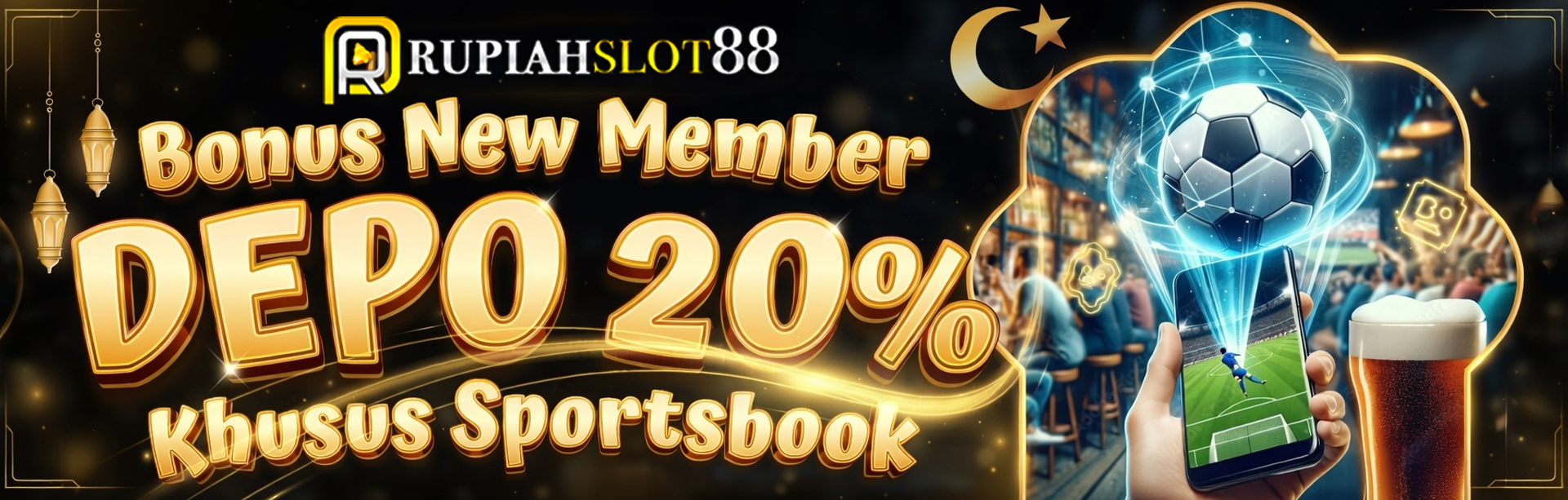 BONUS NEW MEMBER SPORT 20%