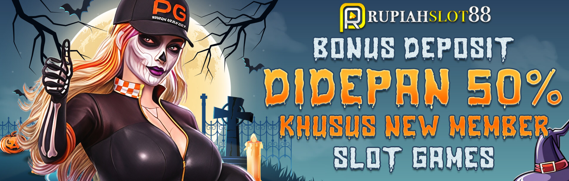 BONUS NEW MEMBER DIDEPAN 50%