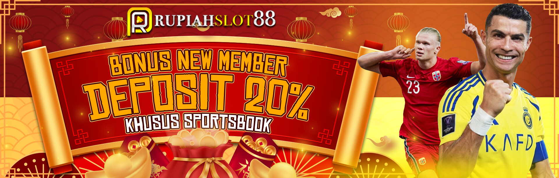 BONUS NEW MEMBER 20% SPORTSBOOK