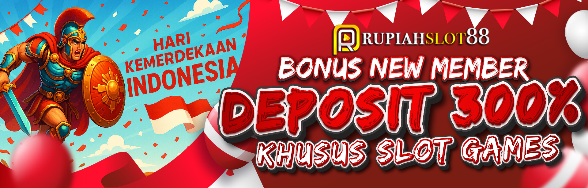 BONUS NEW MEMBER SLOT 300%