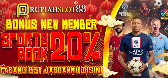 BONUS NEW MEMBER SPORT 20%