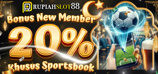 BONUS NEW MEMBER SPORT 20%