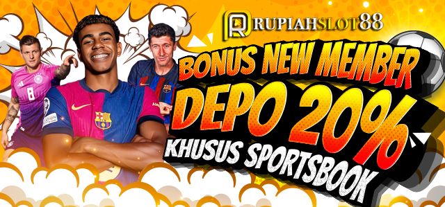 BONUS NEW MEMBER 20% SPORTSBOOK