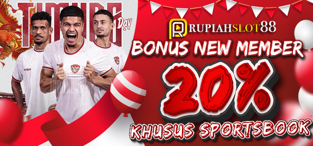 BONUS NEW MEMBER 20% SPORTSBOOK