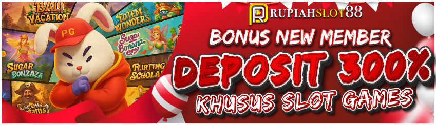 BONUS NEW MEMBER SLOT 300%