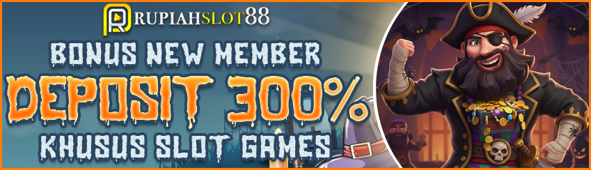BONUS NEW MEMBER SLOT 300%