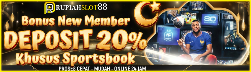 BONUS NEW MEMBER SPORTSBOOK 20%