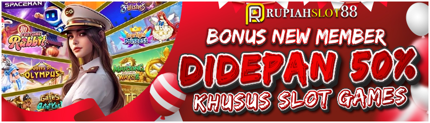BONUS NEW MEMBER 50% DI DEPAN