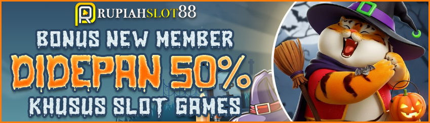 BONUS NEW MEMBER 50% DI DEPAN