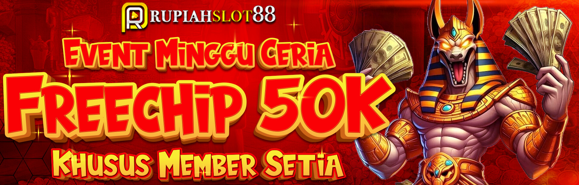 EVENT MINGGU CERIA FREECHIP 50K