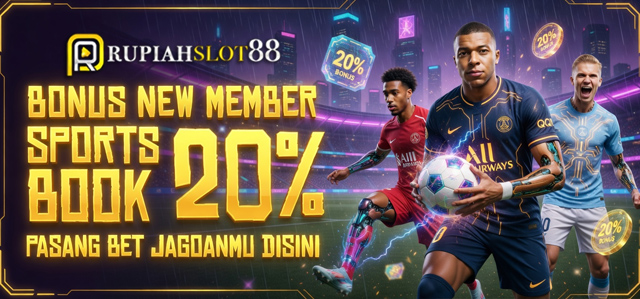 BONUS NEW MEMBER SPORT 20%