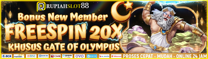 BONUS KHUSUS MEMBER BARU FREESPIN 20X GRATIS