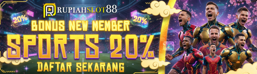 BONUS NEW MEMBER SPORTSBOOK 20%